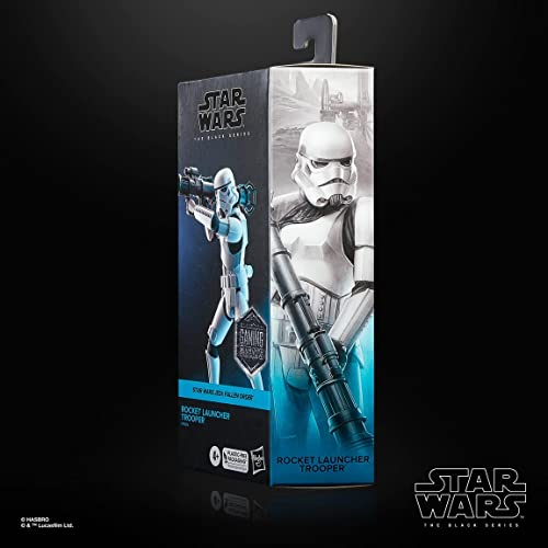 Hasbro Star Wars The Black Series Rocket Launcher Trooper From Jedi: Fallen Order 6-Inch Collectible Action Figures, Ages 4 & Up (F7005) (F70055L0) #TOP5