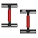 DONGKIKI 2pcs Push Ups Stand Perfecto Fitness Pushup Elite Fitness Equipo Set Adecuado para Hombres Y Mujeres Azul/Rojo