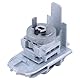 Türschloss Schließzylinder Türverschluss Zentralverriegelung Tür Zylinder Schloss mit Schlüssel Fahrertür vorne links für Focus MK3 Focus MK2 Galaxy WA6 Mondeo MK4 Fiesta MK6 Ku-ga cmax b max s-max