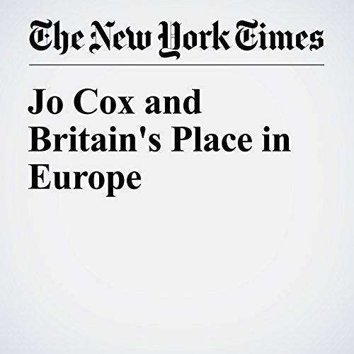 Jo Cox and Britain's Place in Europe cover art