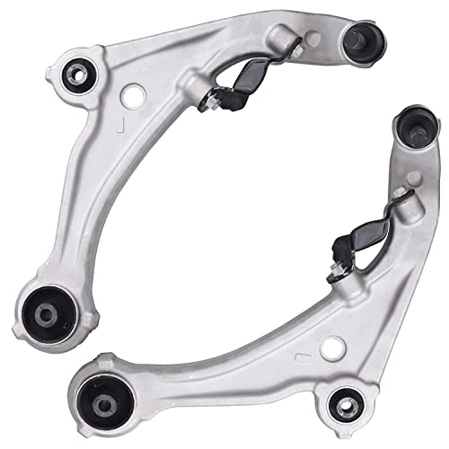 Image of Detroit Axle - Front Lower Control Arms Kit for 2007-2013 Nissan Altima, 2 Lower Control Arms w /Ball Joints, 4 Inner & Outer Tie Rods, 2 Sway Bars 2008 2009 2010 2011 2012 Replacement