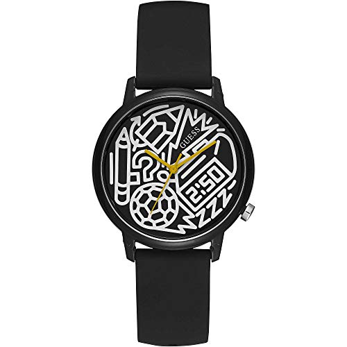 Montre GUESS Pencil of Promise Timothy Goodman montre bracelet tendance noire et blanche
