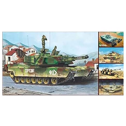 Trumpeter 01535 Modellbausatz M1A1/A2 Abrams 5 in 1, Verschieden