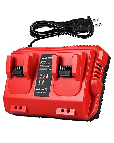 Chargeur pour station Milwaukee M18 double port idéal pour l'atelier et chantier