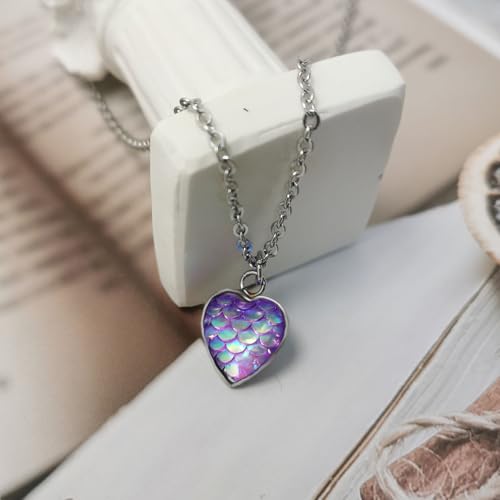 Dragon Scale Mal Costume Necklace Descendants Inspired Jewelry for Women2