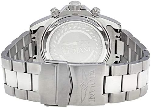 Invicta Pro Diver Stainless Steel Men's Quartz Watch - 43mm, Silver / Red - Image 4