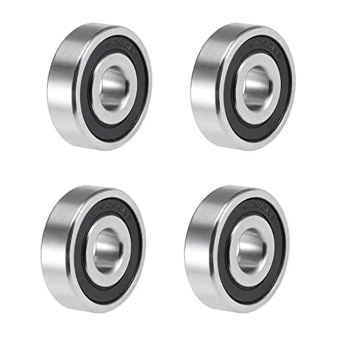 WAFJAMF 6200 RS Ball Bearings 10mm x 30mm x 9mm Deep Groove Sealed Ball Bearing (4pcs) Cover