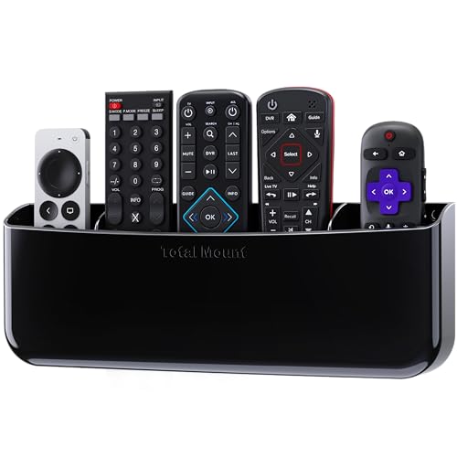 TotalMount Hole-Free Remote Holder for 5 Remotes