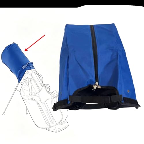Housse pluie pour sac golf LOVIVER en tissu Oxford noir imperméable - 6