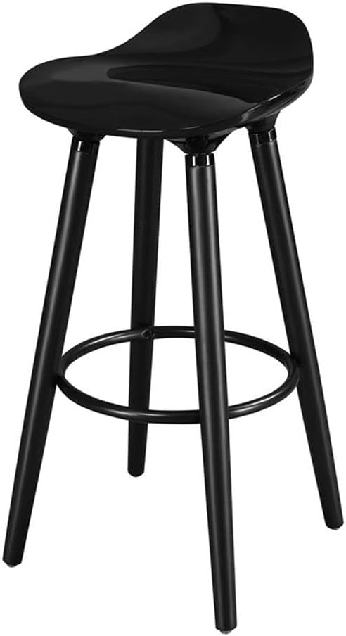 Elle Decor Elle Décor Caroline Bar Stool, Noir Black