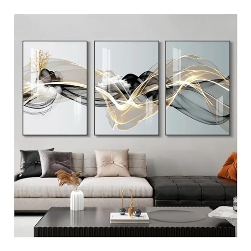 Tableau moderne grand format 75x100cm pour habiller un mur vide de salon