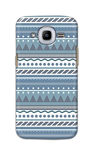 Image of PRINTFIDAA Printed Hard Back Cover Case for Samsung Galaxy J2 Pro 2016 | Samsung J2 2016 | J2 6 2016 Back Cover (Seamless Geometric Tribal Pattern) -1803