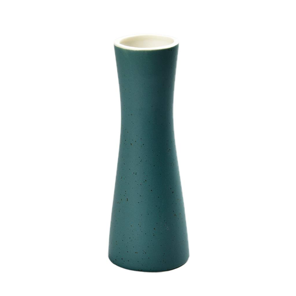 Bzgpmfud One Color Vase Desktop Simple Small Flower Inserted Decoration Ceramic Hydroponic Creative Home