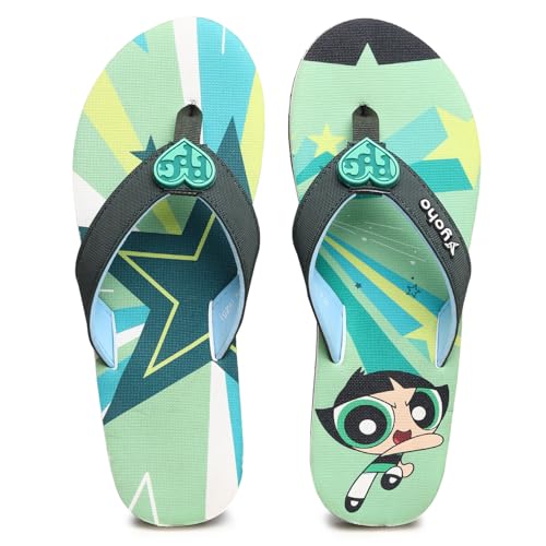 Image of YOHO Slippers for Women | Comfortable and Lightweight Flipflops | WB Cartoon & Comic Characters: Tom & Jerry and PowerPuff Girls Footwear for Woman & Girls