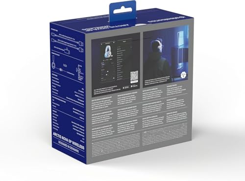 undefined SteelSeries ワイヤレス ゲーミングヘッドセット Arctis Nova 5P white モンスターハンターワイルズに最適なイコライザー設定 ヘッドホン 軽量 無線 ワイヤレス PlayStation用 急速充電 60時間連続使用可能 調整可能 国内正規品 メーカー保証1年 61674 ホワイト の商品画像 19