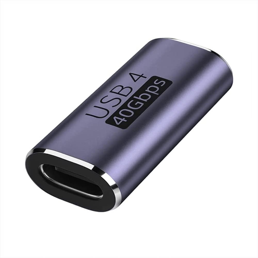 KACA USB C Female to Female Adapter, 100W PD, 40Gbps, 8K@60Hz Video, USB Type C Coupler Extender for Thunderbolt 4/3, MacBook Pro/Air, Laptop, Tablet, Phone, Dock, Hub-image-18