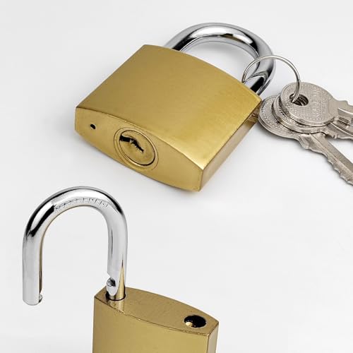 1 Pcs Small Keyed Padlocks, 1.25 Inch (32 mm) Locker Lock with Keys for Luggage Locks Gym Locker Toolbox (1.25Inch)3