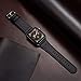 BELONGME Compatible with Apple Watch Band 44mm 42mm 40mm 38mm, Genuine Leather Replacement Strap for iWatch SE & Series 6/5/4/3/2/1