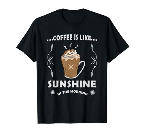 Diseño De Bebidas Dibujado A Mano Crema Batida Caliente Café Gráfico Camiseta