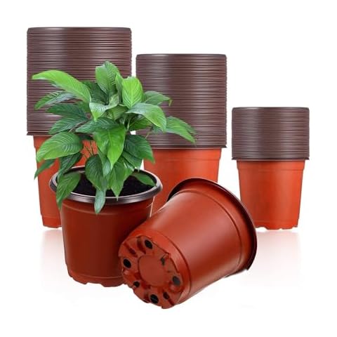 LAPIN Reusable Plastic Plant Pots Set Cover