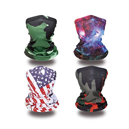 Kids Neck Gaiter Bandana Face Mouth Cover Scarf Anti Dust Balaclava Face Coverings