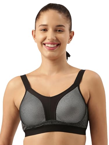 Image of Enamor Innovations Y-Panel Bounce Control, Agion Scent Protect, Women's Sports Bra - High-Impact, Padded, Wirefree, Full Coverage - SB25
