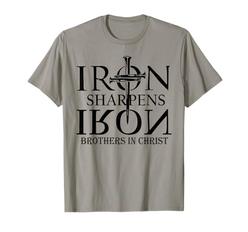 El hierro afila a Iron Brothers in Christ Camiseta