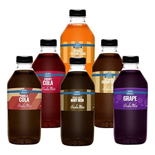 Ralph's 32oz (Quart) SIX Pack Sparkling Water Flavoring Sodamix