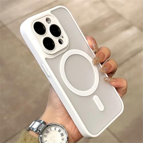 Coque iPhone 16 Pro anti-choc protège les objectifs avec fixation magnétique