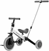 Amazon.co.jp: LINXAS 子供用 三輪車 手押し棒付 子供 5WAY 1歳