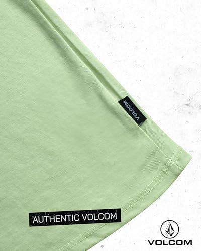 Image of Volcom Baby Boys Swim Set - 2 Piece Short Sleeve Swim Shirt Graphic Tees & Board Shorts - Infant Toddler Little Boys Swimsuit