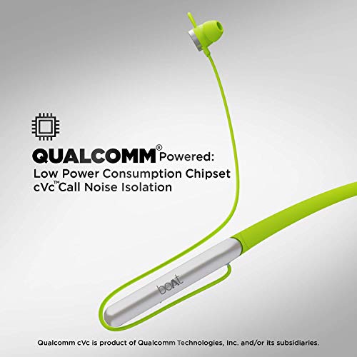 Image of boAt Rockerz 295v2 Bluetooth Wireless in Ear Earphones with Mic (Spirit Lime)