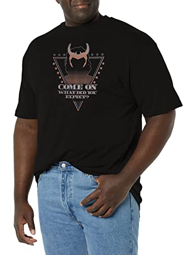 T-Shirt Homme Marvel Campagne Mischievious en coton col rond