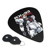 ギター ピック ネオ ジオンガンダム (32) ギターぴっく ピック アコギ プレクトラム 弦楽器 ピック スムーズ 楽器パーツ 音楽愛好家 練習用 多様な厚み 初心者 6枚セット トライアングル ウクレレ ベース ギター アコギ エレキ 携帯に便利 滑り止め おしゃれ, 0.96mm, ホワイト