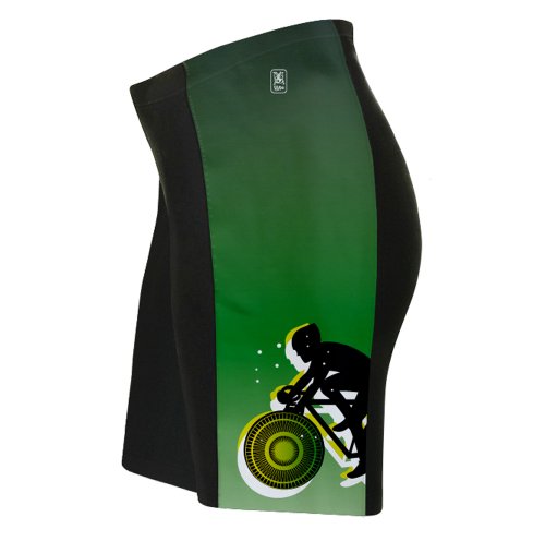 Shorts ciclistas para hombre ScudoPro Green Lanter miniatura 1