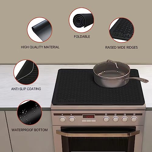 Silicone Electric Stove Top Cover Mat 28"x20"Ceramic Stove top Cover