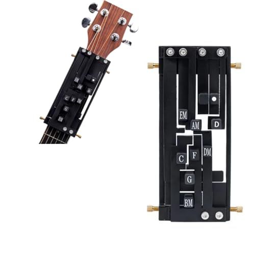 GUITAR VIRTUOSO Tool - Acoustic Guitar Chord Presser with One-Click Function, Automatic Switching, Easy Install for 38-41