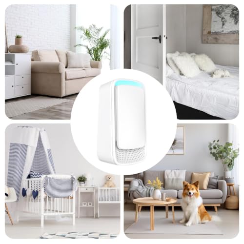 Purificadores de aire silenciosos para un dormitorio fresco y libre de polvo 5
