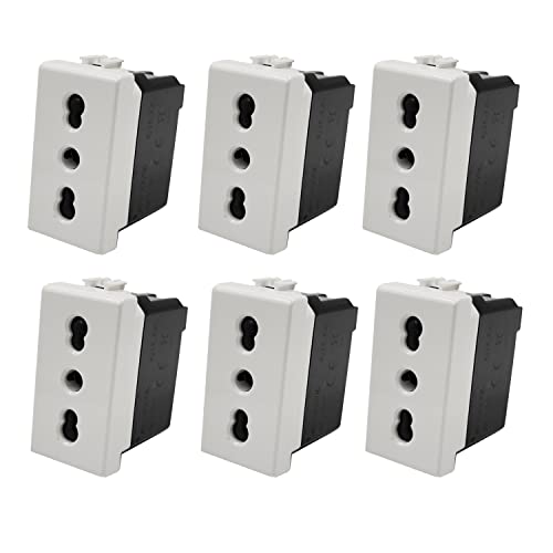 【Adatto a diverse applicazioni】: Queste prese bipasso 2P+T 16A 250V sono adatte per ogni contesto abitativo, offrendo una soluzione affidabile e sicura per alimentare i tuoi dispositivi elettrici.