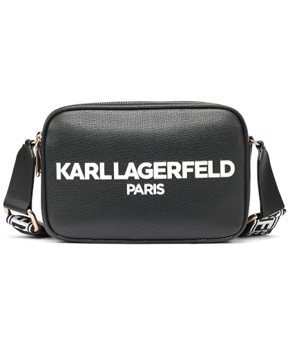 Image of KARL LAGERFELD Women's Maybelle Solid Crossbody With Logo