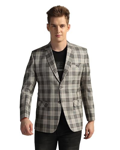 Image of TAHVO Tweed Blazer for Men - Formal & Casual Winter Wear Blazer
