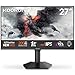 Produktbild KOORUI G2722P 27 Zoll Gaming Monitor, 200Hz PC Bildschirm, QHD 2560x1440 Fast IPS, 1ms, HDR400, Adaptive Sync HDMI 2.0 & DP 1.4, VESA 75x75mm, Höhenverstellbar & Drehbar