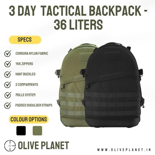 Image of Olive Planet Tactical 3 Day Backpack