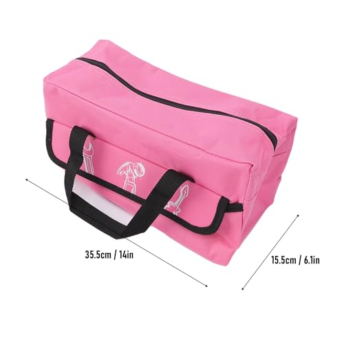 Kit de herramientas para el hogar de 18 piezas en color rosa miniatura 5