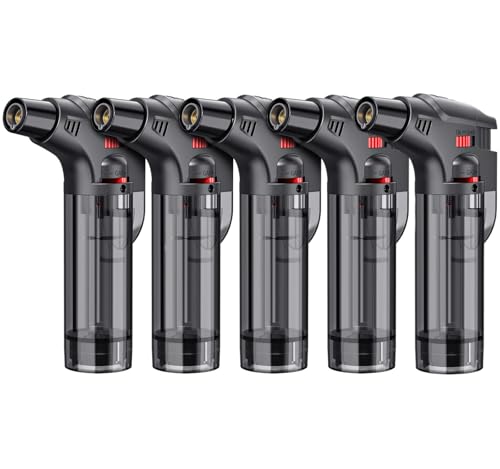Pack de 5 Encendedores de Mecha a Gas Butano Reutilizables miniatura 1