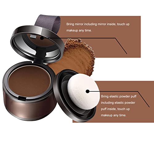 Hairline Powder,Hair Root Powder,Hairline Powder For Women,Hair Root Touch Up Powder,Hair Filler Powder,Hairline Shadow Powder,Hair Root Powder Cover Up,Hairline Powder Dark Brown,For Thinning Hair #TOP1