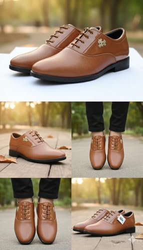 Image of WALK & RUN SHOES Men's Original Leather Lace-Up Chukka Boots | Stylish & Durable Formal & Casual Wear Boots