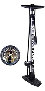 サーファス(Serfas)空気入れFP-200+Hirameポンプヘッド縦型 SERFAS(サーファス) 自転車 高圧空気入れ フロアポンプ