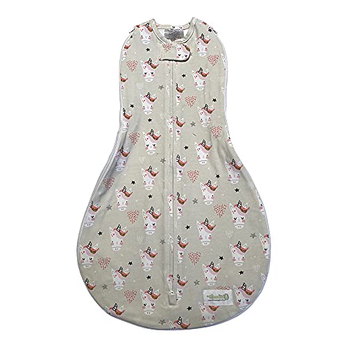 Image of Woombie Grow with Me Baby Swaddle, Convertible Swaddle Fits Babies 0-9 Months, Expands to Wearable Blanket for Babies up to 18 Months, Unicorn