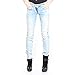 Produktbild G-Star Raw Damen Skinny Jeans Lyn Zip Mid Skinny Woman Alpines Super Stretch, Blau (lt aged 424), W26/L34 (Herstellergröße: W26/L34)
